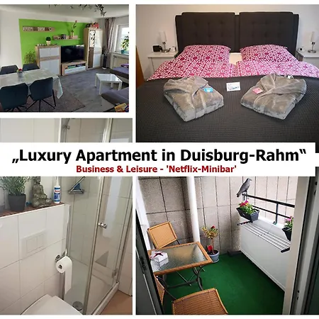 Luxury In Duisburg-rahm - Business & Leisure - 'netflix-minibar' Apartman